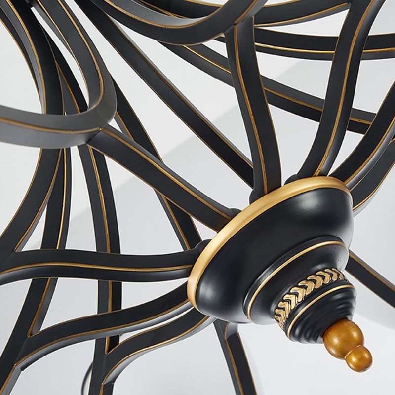 Modern Style Hanging Light Fixture Crystal Pendant Lamp for Bedroom