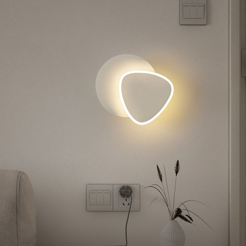 Modern Style Wall Sconce Light Metal Wall Sconce Lighting for Living Room