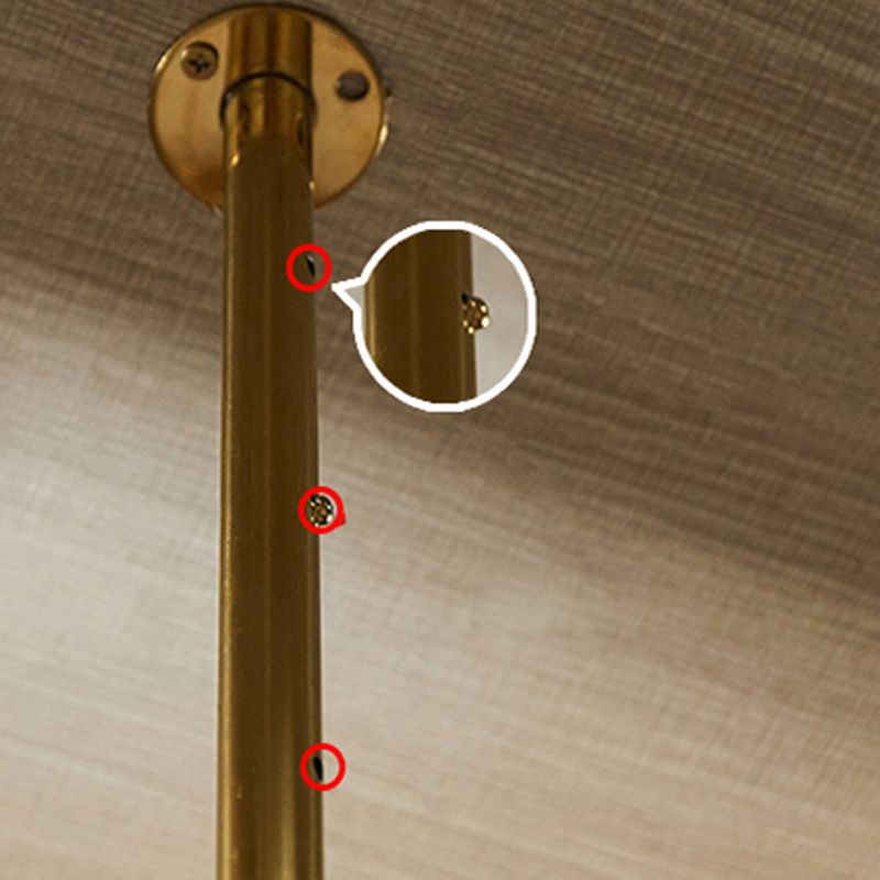 Stainless Steel Wine Rack Modern Style Hanging Wine Rack Holder in Gold