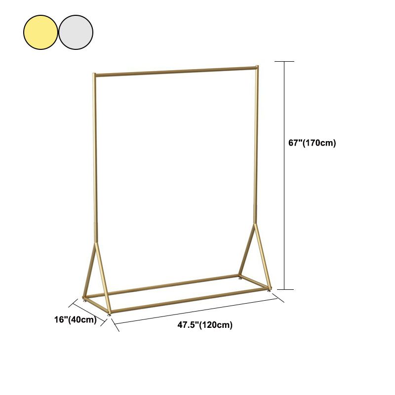 Modern Coat Hanger Metal No Distressed Free Standing Entryway Kit