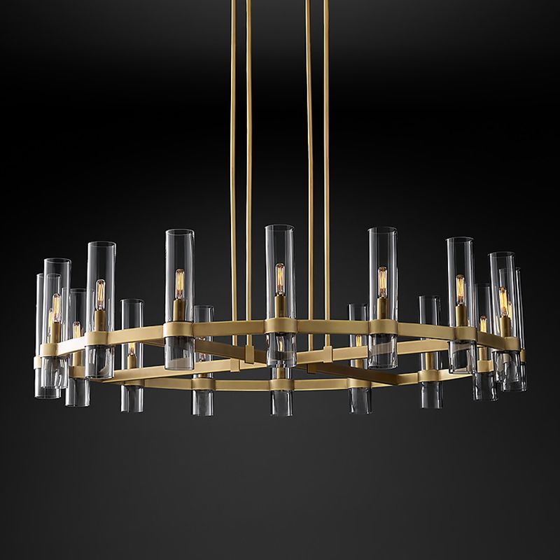 Traditionele stijl Suspensie Hanglamp metalen kroonluchter verlichtingsarmaturen