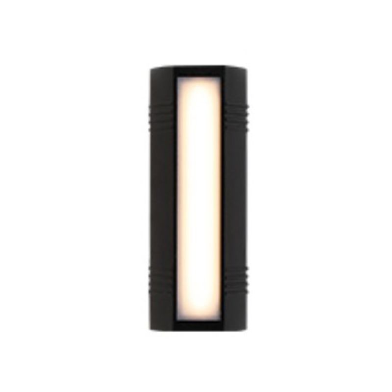 Metal Rectangle Shape Wall Lights Modern Style 2 Light Wall Mount Fixture for Living Room