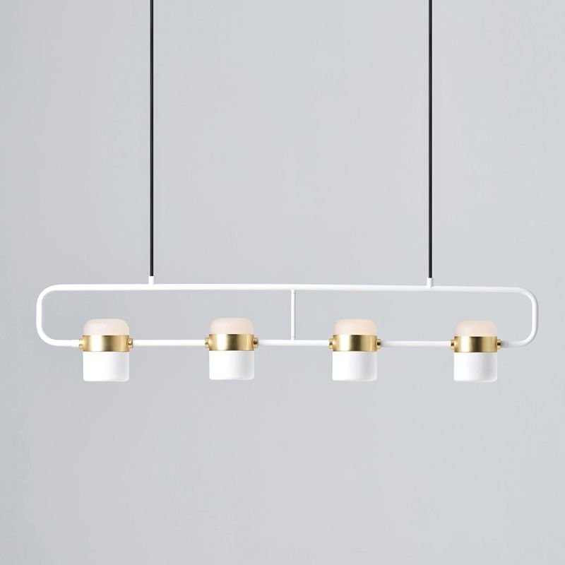 Contemporary Pendant Lights Cylinder Hanging Lights for Kitchen Island