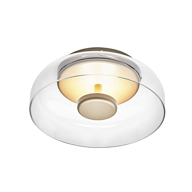 Plafonnier encastré à LED Bowl Luminaire encastré d'entrée en verre moderne