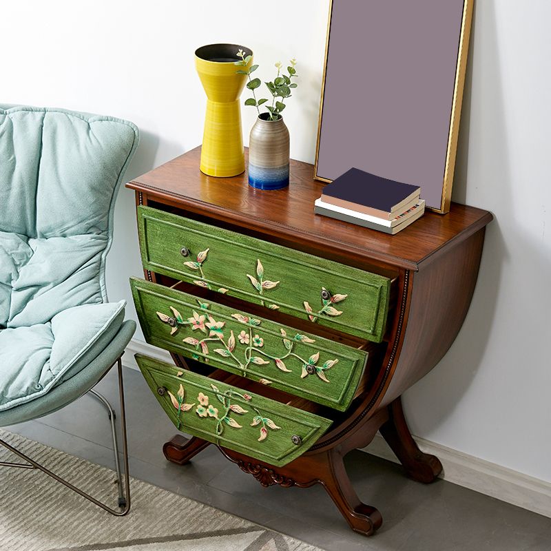 Modern Storage Chest Wooden Storage Chest Dresser with 3 Drawers