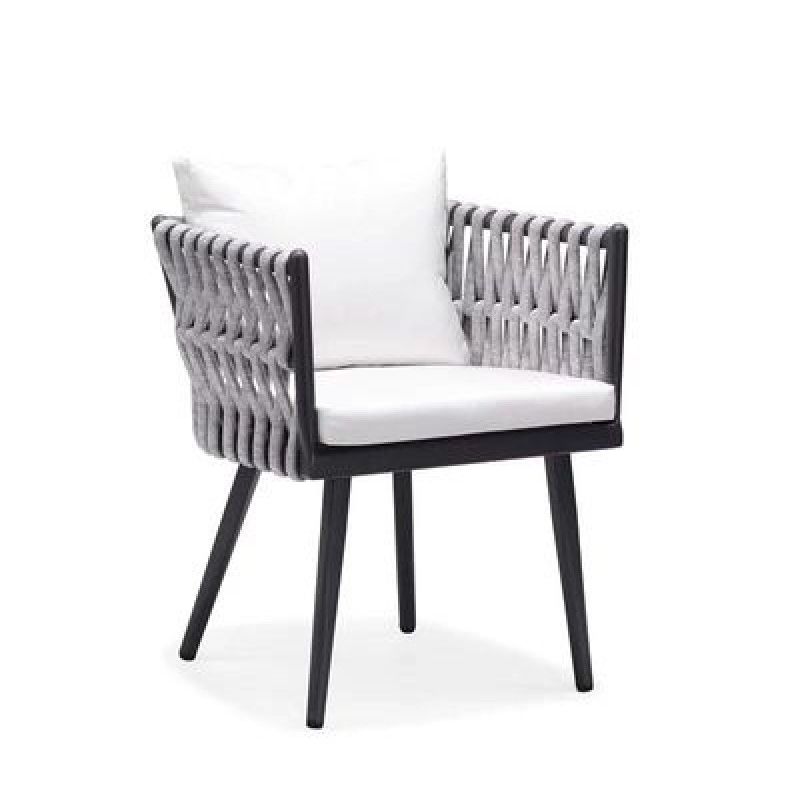 Boho 1/5/7 Pieces Patio Dining Table Set Reclaimed Stone Dining Table Set