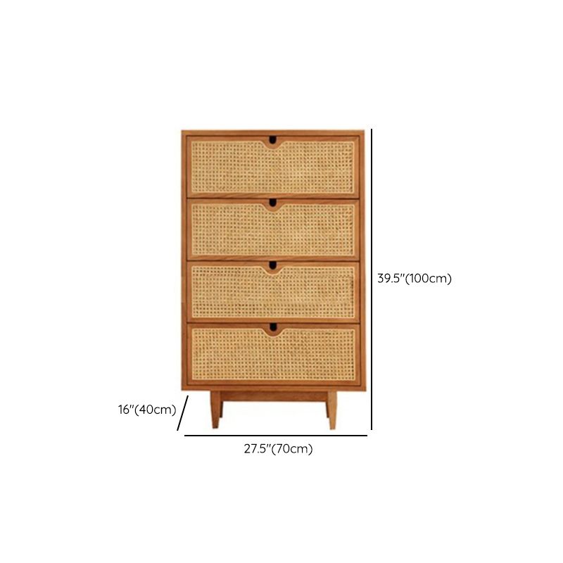 Modern Storage Chest Dresser Wooden Storage Chest with Drawers
