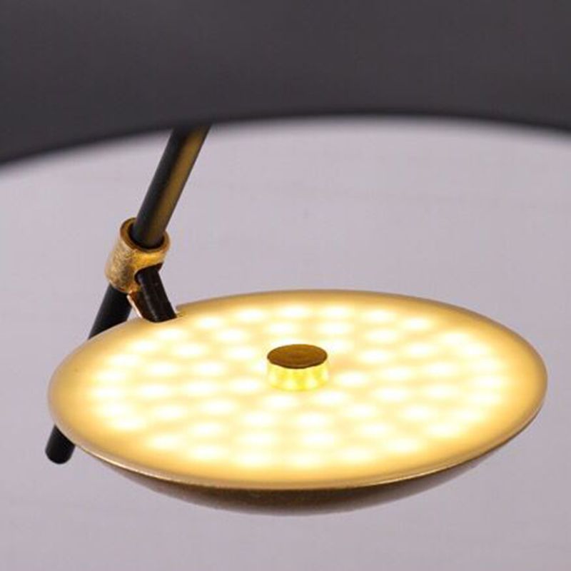 Metal Hat-Shape Chandelier Pendant Light Modern LED Chandelier Lamp for Dinning Room