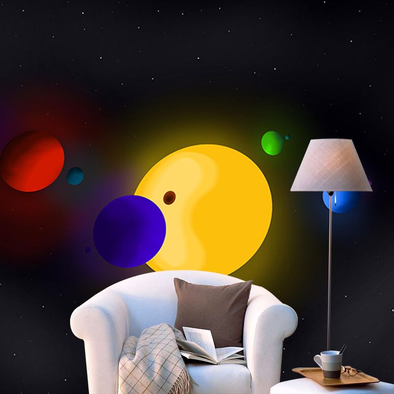 Mural Galaxy Environment Friendly Decorative Mural Novelty Style Universe Wall Mural