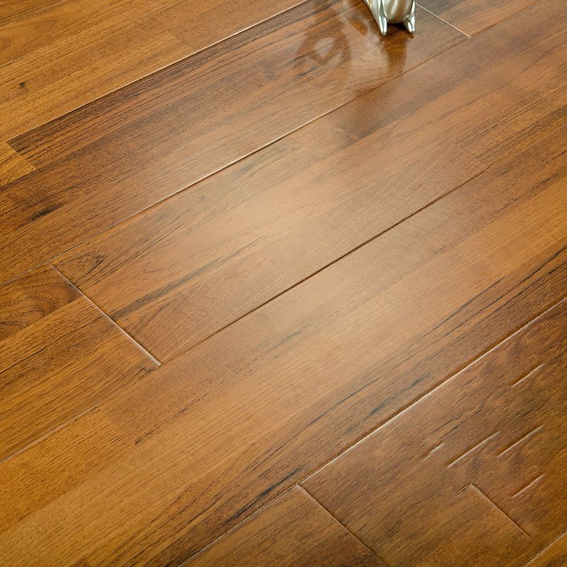 Farmhouse Laminate Floor Click Waterproof Wood Color Laminate 15mm Thickness
