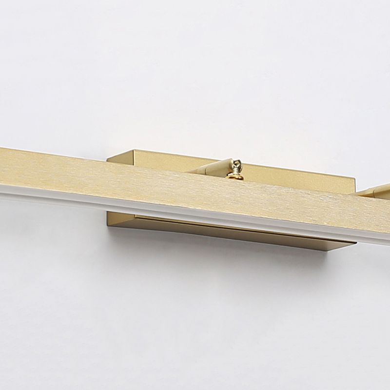 Modernism LED Bath Bar Vanity Lighting Golden Light for Bathroom