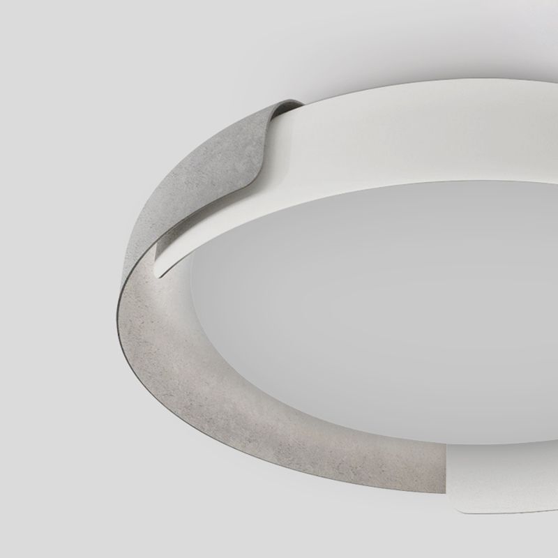 Plafonnier géométrique encastré, plafonnier moderne pour chambre à coucher