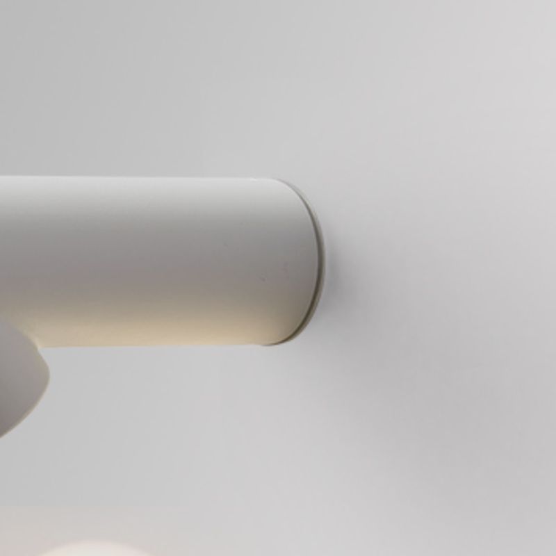 Aluminum LED Wall Fixture in Black / White Finish Modern Wall Spotlight