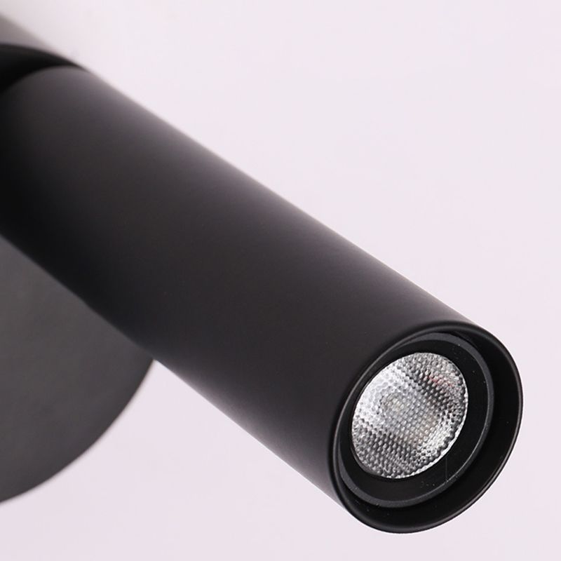 4.3 "H Simplicidad Lámpara de lectura LED LEITLE MODERNA MALLE DE MUALLA DE MUALLA CON BASE DE METAL REDUCTO