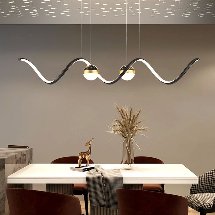 Modern Hanging Ceiling Light Metal 3 Light Pendant Lighting Fixtures for Dining Room