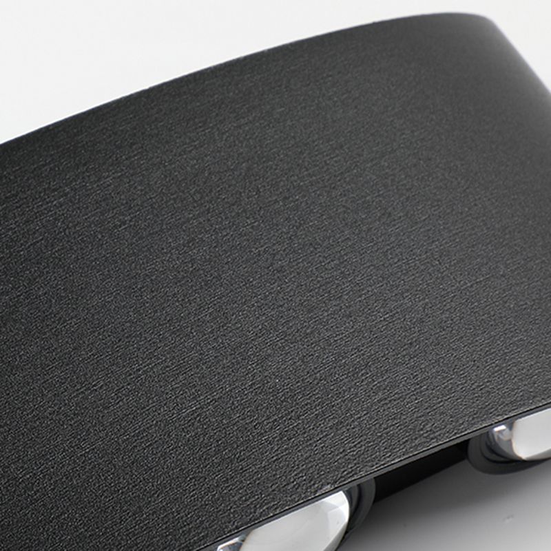 Metal Wall Sconce Lighting Black/White Wall Mounted Lights for Outdoor