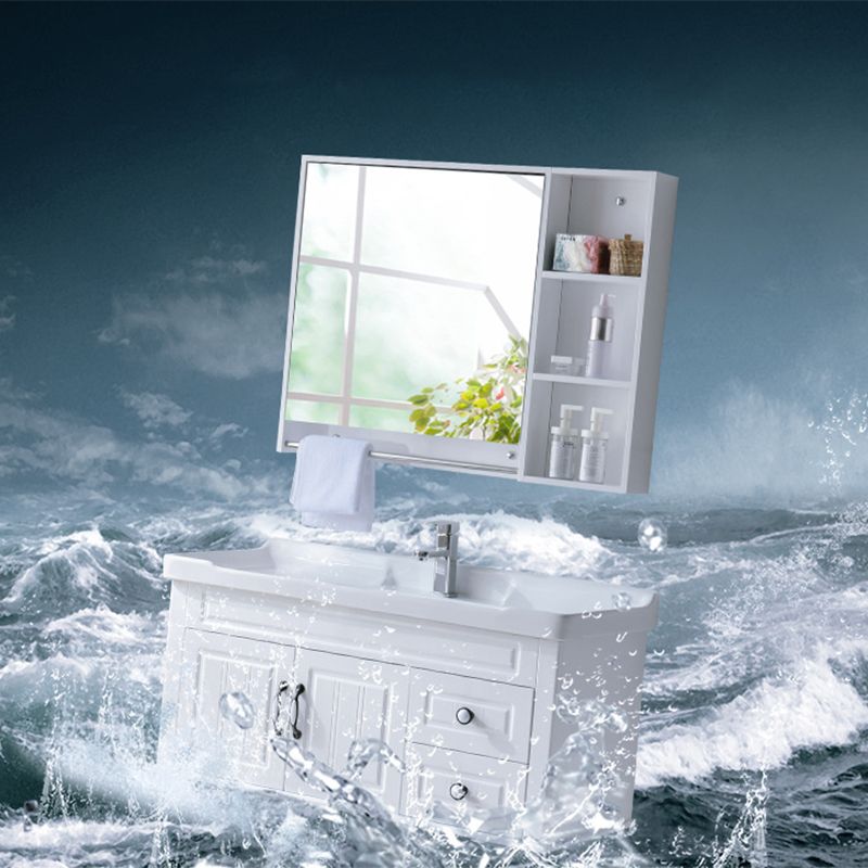 Modern Bathroom Vanity Set Wooden Freestanding Bathroom Vanity Set