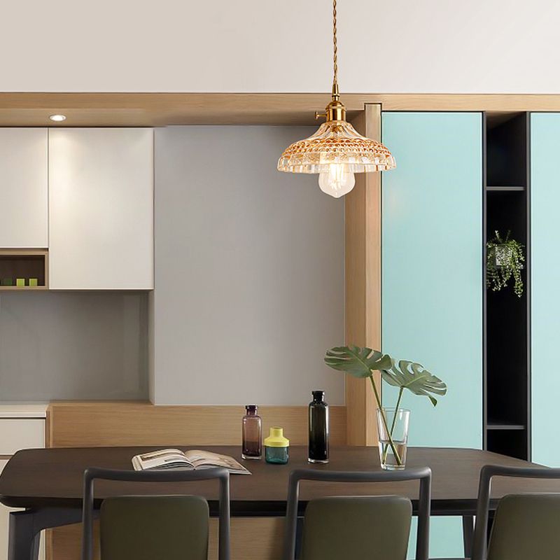 1 Lampe suspendue à suspension industrielle légère légère pour restaurant