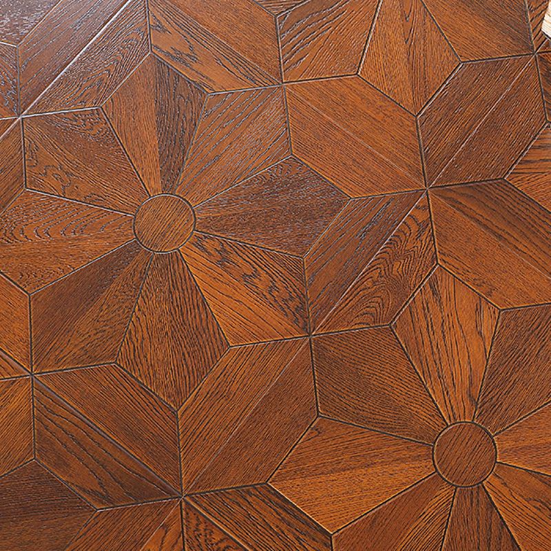 Laminate Floor Scratch Resistant Wooden Effect Rectangle Laminate Floor