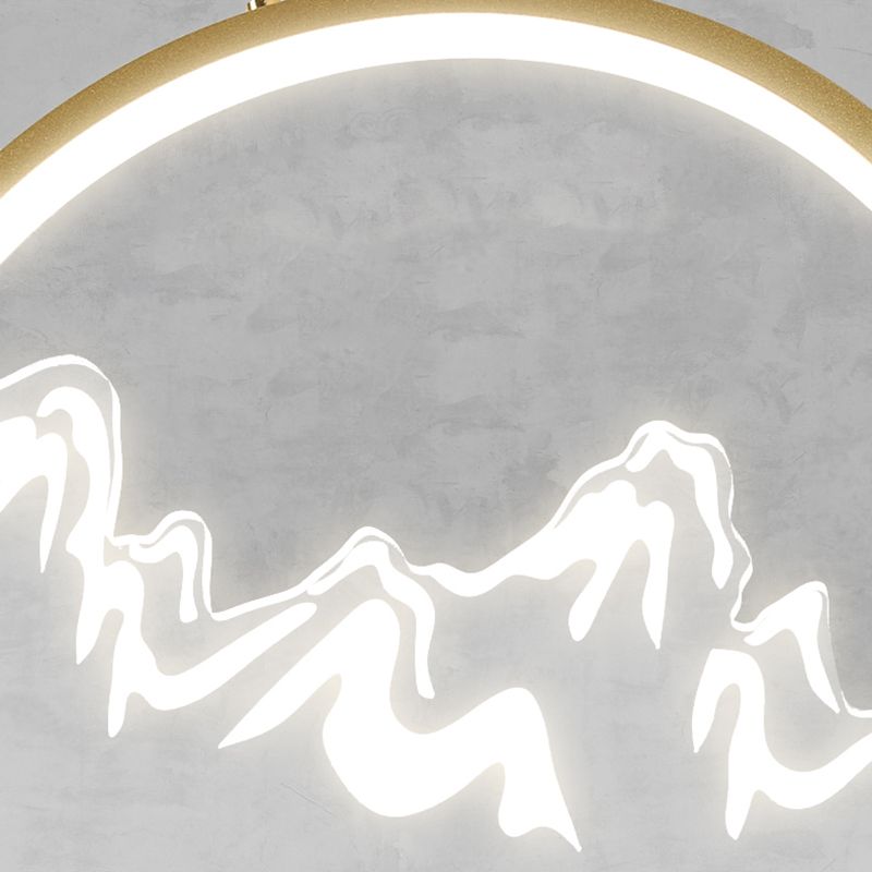 Luces de isla de forma lineal Meta Meta Two Light Lighting Accesorios de iluminación