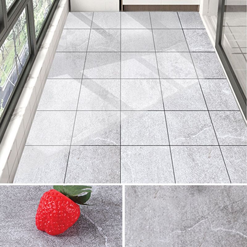 Peel & Stick Vinyl Flooring Smooth Vinyl Flooring with Marble Look