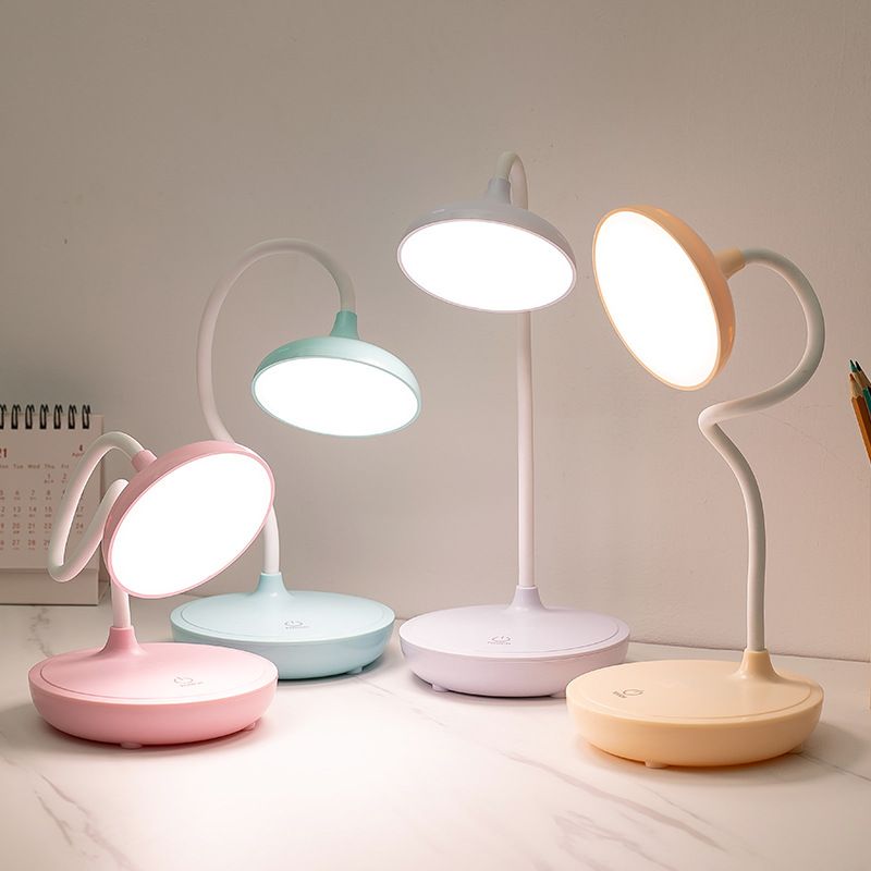 Contrôle tactile Lampe à étude de l'oignon macaron dortoir en plastique