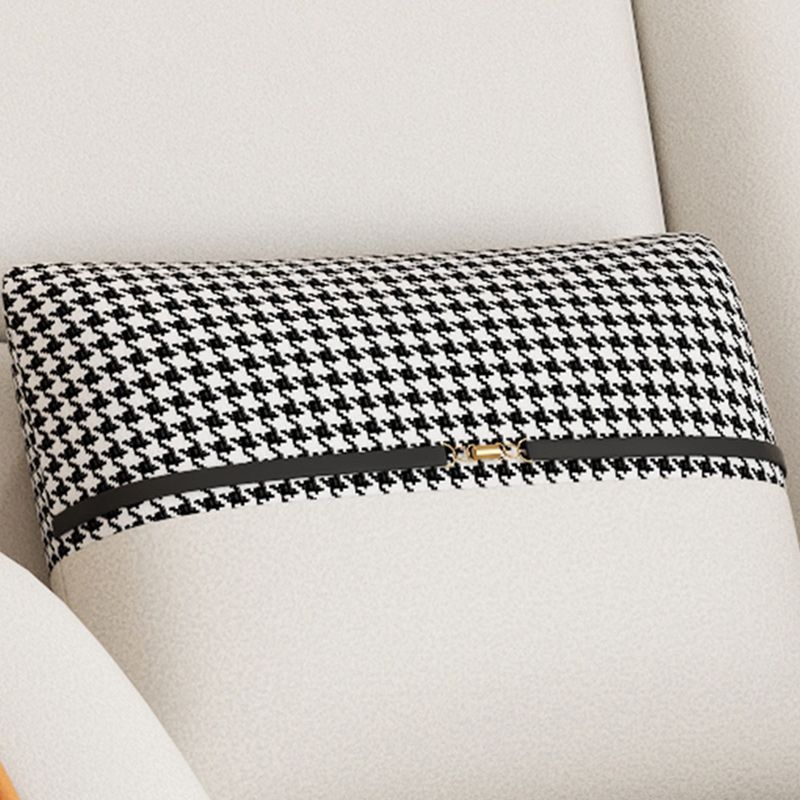 Mid-Century Modern Accent Chair Cushion Back Basic Four Legs Arms Included Armchair