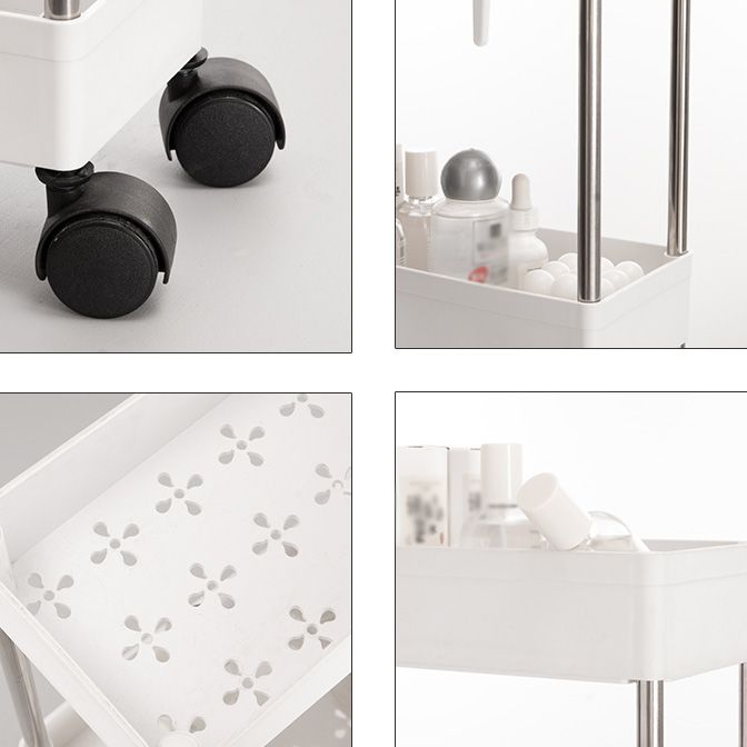 Plastik Bücherregal Weiß offenes Regal Bücherregal für das Büro für den Heimstudium