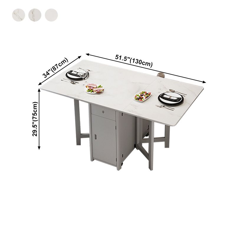 Mesa de comedor estándar de cocina contemporánea Mesa de comedor plegable (única mesa)