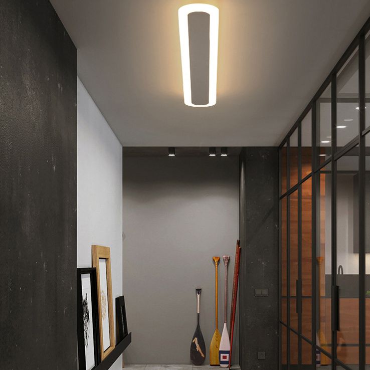 Modern Minimalist Style Linear Wall Sconce Lights Metal Wall Lighting for Living Room