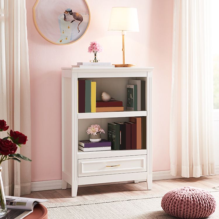 Modern Style Bookshelf Solid Wood Standard Shelf Bookcase for Home