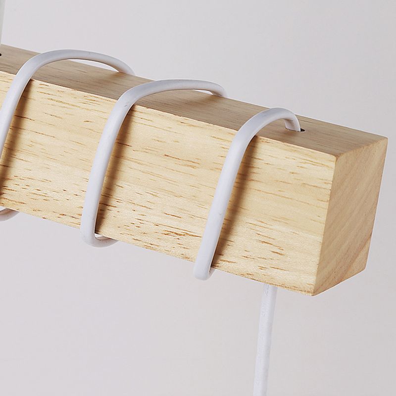 1 lampe de chevet de nuit globale légère lampe de nuit en métal moderne pour chambre