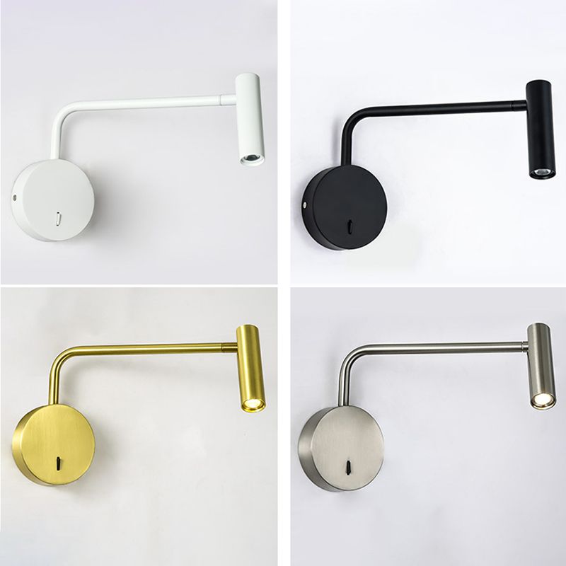 Luz de pared de lectura de aluminio moderna Luz LED LED LOW LIGHTIVE para dormitorio