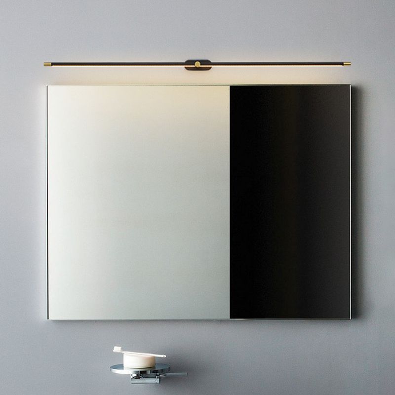 Elongated Sconce Light Fixture Minimalist Style LED Metal Wall Mount Light Fixture