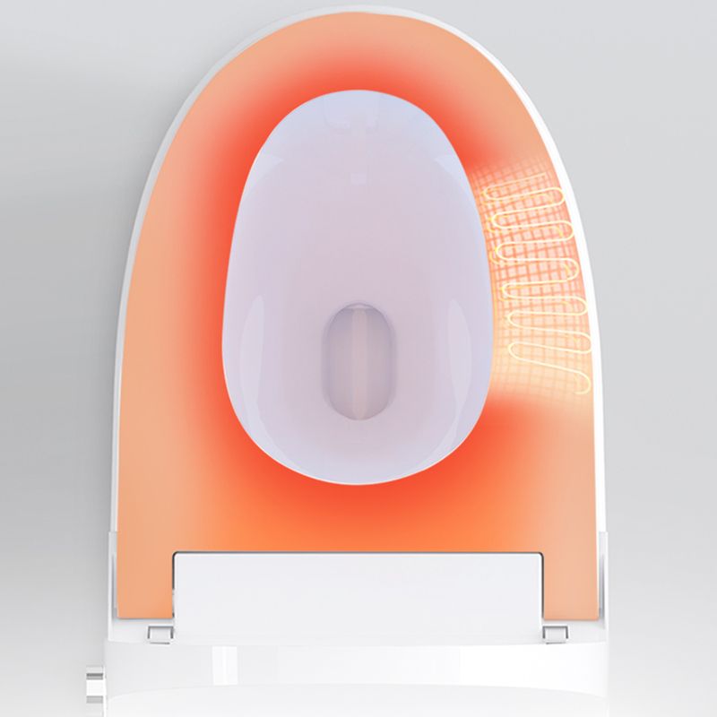 Floor Standing Bidet with Water Pressure Control and Warm Air Dryer