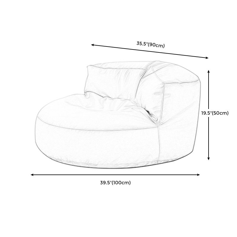 35.43" L x 39.37" W x 19.68" H Faux Leather Armless Chair for Living Room