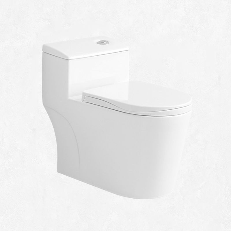 Modern Siphon Jet Toilet Bowl One Piece Bidet Toilet with Seat for Bathroom