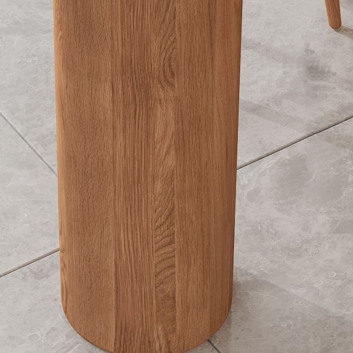 Industrial Style Wooden Bar Counter Table Dining Rectangle Table for Home