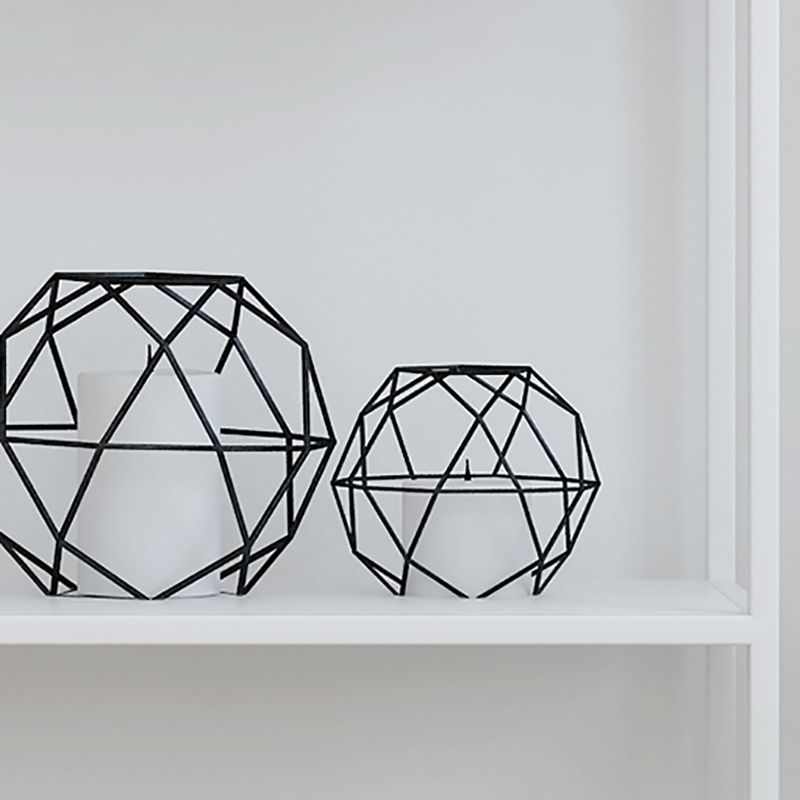 Etagere Metal Bookshelf 2-tier Open Back Modern Bookcase in Burnish