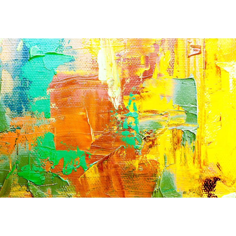 Klassische Ölgemälde-Wandmalerei in Pastellfarben, dekorative Wandkunst für das Wohnzimmer
