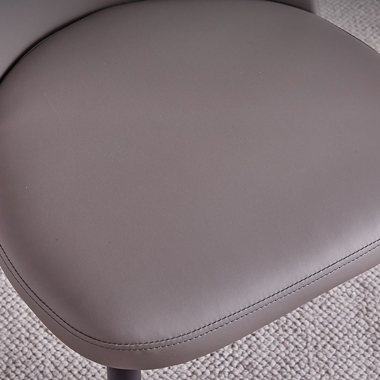 Contemporary Kitchen Chairs Armless Side Side Chair with Metal Legs