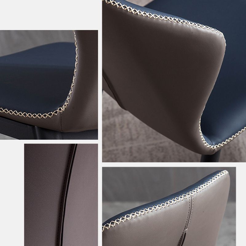 Industrial Side Chair Wingback Dining Room Chair for Kitchen