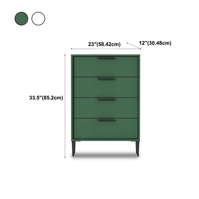 Contemporary Vertical Wood Dresser Bedroom Lingerie Chest Dresser with Drawer