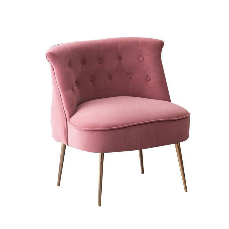 22.83" L x 23.62" W x 27.55" H Modern Armless Sofa Accent Chair for Living Room