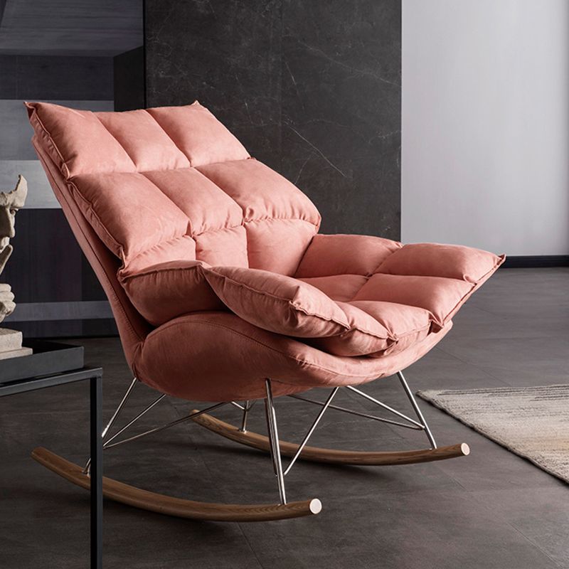Modern Style Indoor Rocking Chair Lazy Sofa Rocking Chair for Living Room