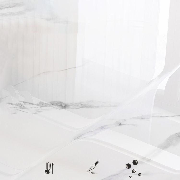 Stone Top Foldable Dining Table Set for Home 1/7 Pieces Modern Dinette Set