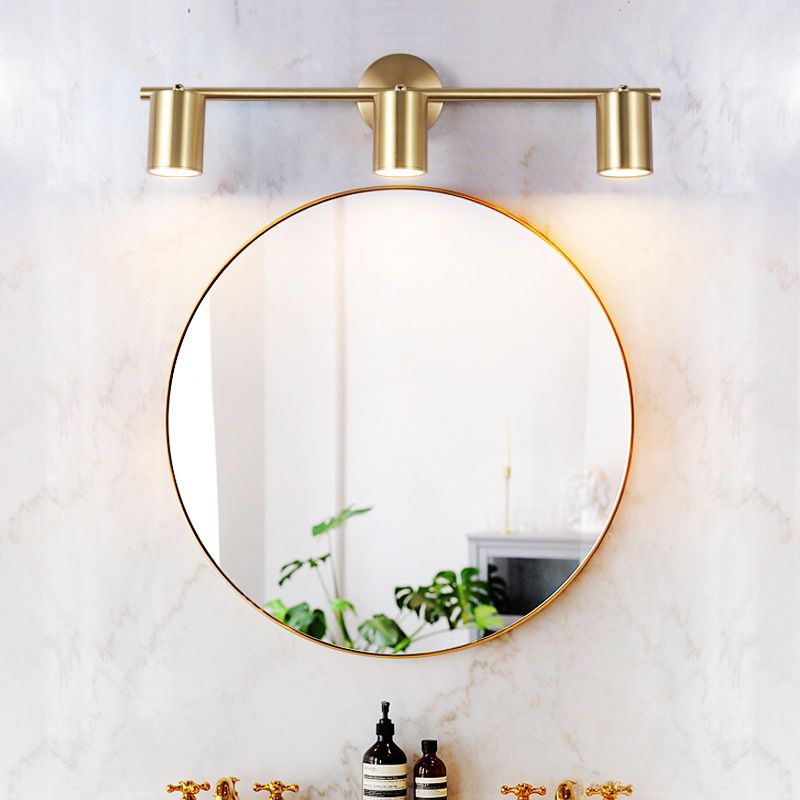 Postmodern Cylinder Vanity Sconce Lights Aluminum Wall Mount Light Fixture for Bathroom