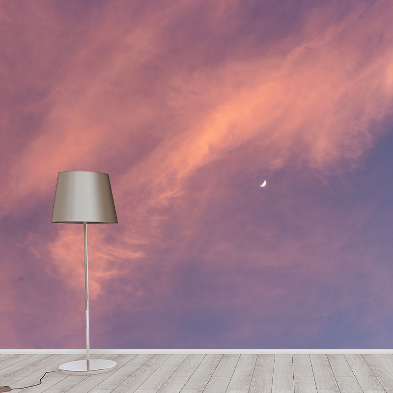 Sky Photography View Wall Mural Decoration for Kitchen Dining Room, Moisture Resistant