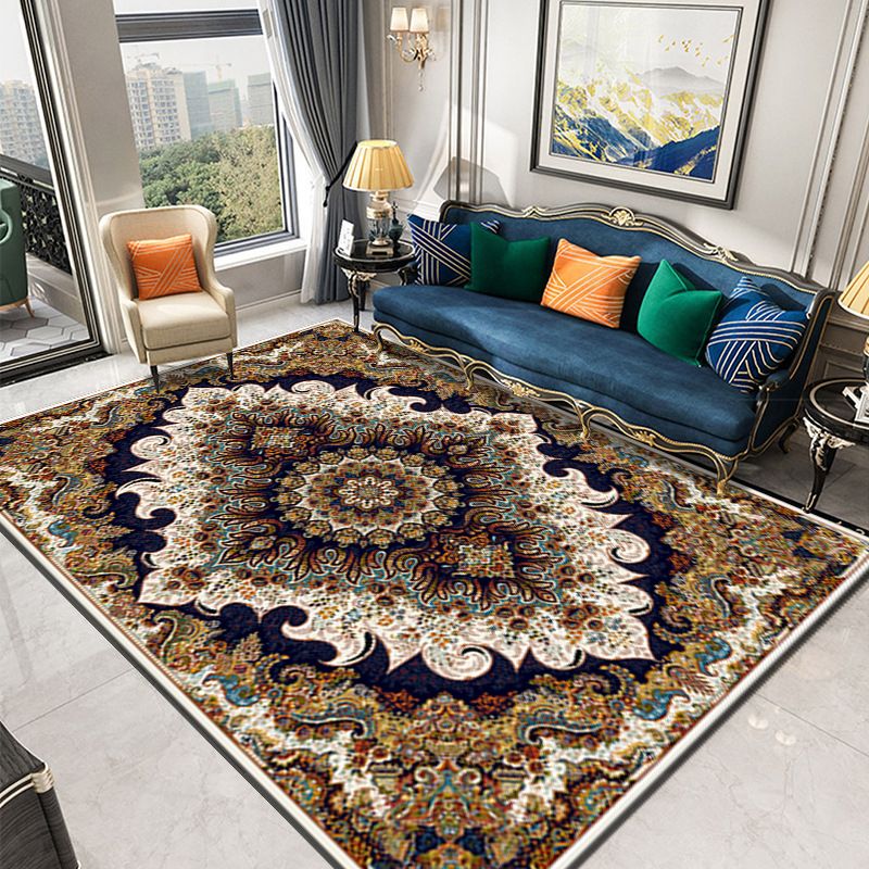 American Bohemian Carpet Polyester Carpet Stain Resistant Carpet for Living Room