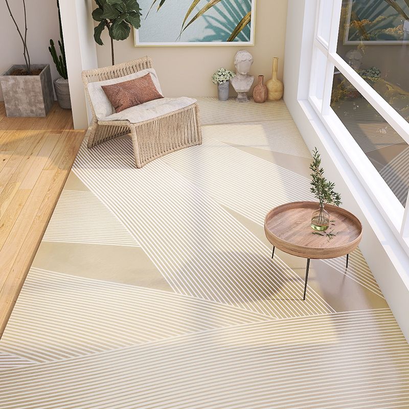 Novelty Shape Colorblock Rug Morandi Color Modern Area Rug Polyester Easy Care Carpet